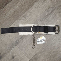 1 Nylon Web & Fleece Lined Kicking Chain *vgc, clean, mnr dirt?stains & threads