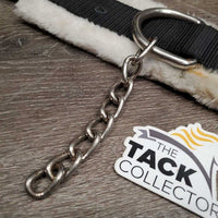 1 Nylon Web & Fleece Lined Kicking Chain *vgc, clean, mnr dirt?stains & threads