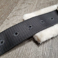 1 Nylon Web & Fleece Lined Kicking Chain *vgc, clean, mnr dirt?stains & threads