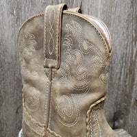 Short Western Boots *vgc/xc, clean, mnr dusty, toe scuffs, residue & rubs