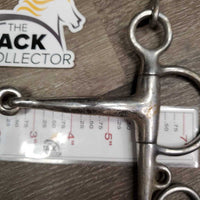 Curved Jointed SS Pelham Bit, Chain *gc, v.dirty, scuffs