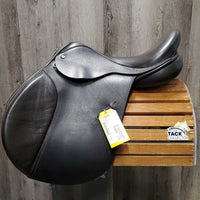 All Purpose, Black Country Black Cotton Cover, 2 Billet Guards, 2 Front Velcro Pencil Blocks, Front & Rear Gusset Panels, Wool Flocking, Flaps: 16"L x 14"W Serial #: 23983