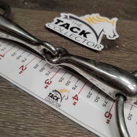 Med Hollow Mouth Jointed Loose Ring Bit *vgc, clean, scratches, stains, rubs