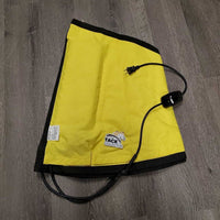 Thermotex Therapy Blanket & Neck, complete pads, cable, power source *gc, dirty, missing 1 buckle, smells, WORKS