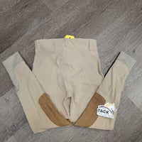 JUNIORS Euroseat Breeches *vgc, mnr stains, seam puckersthreads