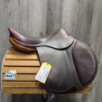 17.5 MW *5" Devoucoux Biarritz Close Contact, 2 Billet Guards, Green Devoucoux Cover, Med Front & Back Blocks, Foam Panels, Flaps: 13.5L x 13.25"W Serial #: 2561 10 ARCADE NORMAL EF 17.5 2A 3PC PX5 PX415 PX310