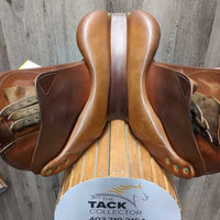 17.5 MW *5" Devoucoux Biarritz Close Contact, 2 Billet Guards, Green Devoucoux Cover, Med Front & Back Blocks, Foam Panels, Flaps: 13.5L x 13.25"W Serial #: 2561 10 ARCADE NORMAL EF 17.5 2A 3PC PX5 PX415 PX310