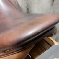 17.5 MW *5" Devoucoux Biarritz Close Contact, 2 Billet Guards, Green Devoucoux Cover, Med Front & Back Blocks, Foam Panels, Flaps: 13.5L x 13.25"W Serial #: 2561 10 ARCADE NORMAL EF 17.5 2A 3PC PX5 PX415 PX310