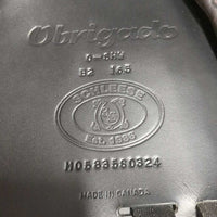 16.5 adj *set *5.5" Schleese Obrigado Monoflap Dressage Saddle, Navy Schleese Cover, Wool Flocking, Shoulder Relief Panels, Rear Gusset Panels, Lg External Front Blocks, Flaps: 16"L x 10"W Serial #: O-SHW B2 16.5 M05835S0324