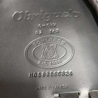 16.5 adj *set *5.5" Schleese Obrigado Monoflap Dressage Saddle, Navy Schleese Cover, Wool Flocking, Shoulder Relief Panels, Rear Gusset Panels, Lg External Front Blocks, Flaps: 16"L x 10"W Serial #: O-SHW B2 16.5 M05835S0324