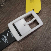 Plastic Belt, Buckle "Dressage Horses" *vgc, shortened