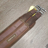 Memory Foam Girth, x2 els, D Ring *gc, mnr dirt, hair, rubs & pills, faded, stains