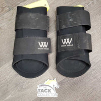 Neoprene Closed Boots, velcro *gc, mnr dirt, stains, hairy & frayed & chipped edges