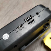 Tracking Phone Camera System: Tracker, 3 Beacons, Watch, Headset/speaker, Tripod, Bag, 2x Chargers & 3 Cords *Works, Charges, No Manual, missing 2 USB Cords