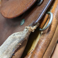 18" XW *6.5" Stubben Siegfried All Purpose Saddle, 2 Billet Guards, Wool Flocking, Long Front Pencil Roll, Flaps: 14.5" L x 12.75"W Serial #: 39422