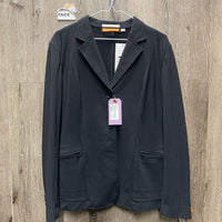 Ventilated Show Jacket, Zippers, tags, extra buttons *new