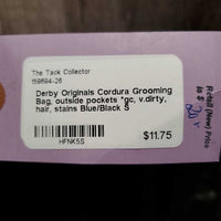 Cordura Grooming Bag, outside pockets *gc, v.dirty, hair, stains