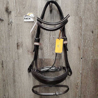 Rsd/Padded Bridle, Crank, 2x Browbands, tag *new