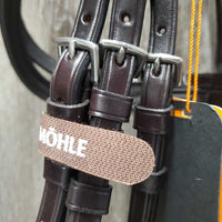 Rsd/Padded Bridle, Crank, 2x Browbands, tag *new