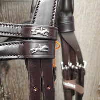 Rsd/Padded Bridle, Crank, 2x Browbands, tag *new