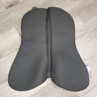 Mesh Orthopaedic 3-Ply Rear Riser Half Pad *xc/vgc, mnr hair, v. mnr dirt