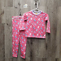 JUNIORS 2 Piece Velvet Fleece Lined Pajama Set: Tops & Bottoms *like new