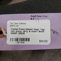 Foam Helmet Visor *vgc, mnr dusty, dirty & stain?