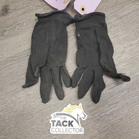 Pr Synthetic Gloves, bling *gc, dirty, missing bling, mnr hairy velcro & rubs