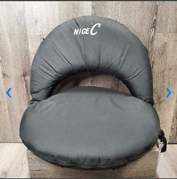 "Nice C" Padded Stadium Seat - Chair, carry strap, 10 Adjustable Positions *xc/like new, clean