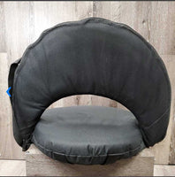 "Nice C" Padded Stadium Seat - Chair, carry strap, 10 Adjustable Positions *xc/like new, clean