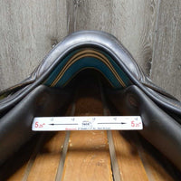 17.5" MW *5.25" Voltaire Palm Beach Close Contact, 2 Billet Guards, Brown/Blue Voltaire Cover, Foam Panels, Med Front & Back Blocks, 3A (Long/forward) Flaps: 14"L x 13"W, Serial #: 3198 19 17.5 3A M/M PRO