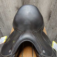 17.5" MW *5.25" Voltaire Palm Beach Close Contact, 2 Billet Guards, Brown/Blue Voltaire Cover, Foam Panels, Med Front & Back Blocks, 3A (Long/forward) Flaps: 14"L x 13"W, Serial #: 3198 19 17.5 3A M/M PRO