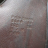 17.5" MW *5.25" Voltaire Palm Beach Close Contact, 2 Billet Guards, Brown/Blue Voltaire Cover, Foam Panels, Med Front & Back Blocks, 3A (Long/forward) Flaps: 14"L x 13"W, Serial #: 3198 19 17.5 3A M/M PRO