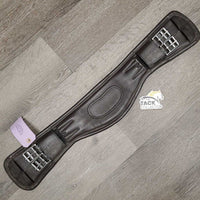 Padded Dressage Girth, x2 els *vgc, dirty, mnr hairy edges