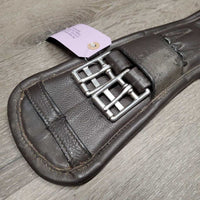 Padded Dressage Girth, x2 els *vgc, dirty, mnr hairy edges