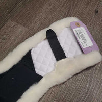 Sheepskin Anatomical Shoulder Relief Dressage - Short Girth Cover, bag *new