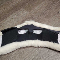 Sheepskin Anatomical Shoulder Relief Dressage - Short Girth Cover, bag *new