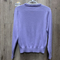 LS V Neck Super Soft Cashmerlon Sweater *vgc, mnr loose thread, rubs & pills