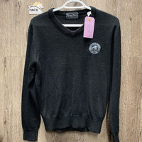 LS V Neck Super Soft Cashmerlon Sweater *vgc, clumpy, rubs, pills