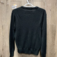 LS V Neck Super Soft Cashmerlon Sweater *vgc, clumpy, rubs, pills