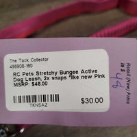 Stretchy Bungee Active Dog Leash, 2x snaps *like new