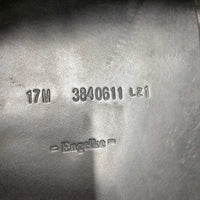 17" *XW 6" Prestige D1 Engelke Dressage Saddle, Navy Prestige Cotton Cover, Wool Flocking, Shoulder Relief Panels, Lg Front Blocks, Flaps: 16"L x 12"W, Serial #: 17M 3840611 LZ1