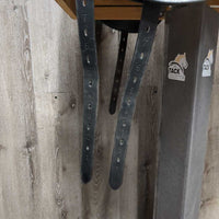 17" *XW 6" Prestige D1 Engelke Dressage Saddle, Navy Prestige Cotton Cover, Wool Flocking, Shoulder Relief Panels, Lg Front Blocks, Flaps: 16"L x 12"W, Serial #: 17M 3840611 LZ1