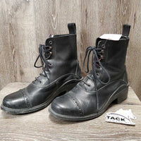 Winter Paddock Boots, laces *vgc, mnr scrapes, scuffs & dirt