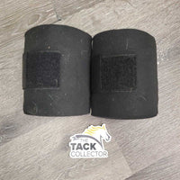 2 Fleece Polo Wraps, mesh bag *like new, mnr dust