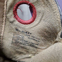 Pr Square Toe Western Boots *gc, clean, scraped & faded toes, heel rubs: in & out