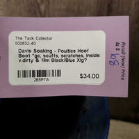 Soaking - Poultice Hoof Boot *gc, scuffs, scratches, inside: v.dirty & film