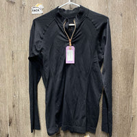 LS Light Signature UV Shirt, 1/4 zip *gc, v.pilly, v.linty