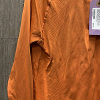 LS Light Signature UV Shirt, 1/4 zip up *xc, mnr seam puckers