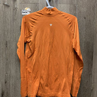 LS Light Signature UV Shirt, 1/4 zip up *xc, mnr seam puckers
